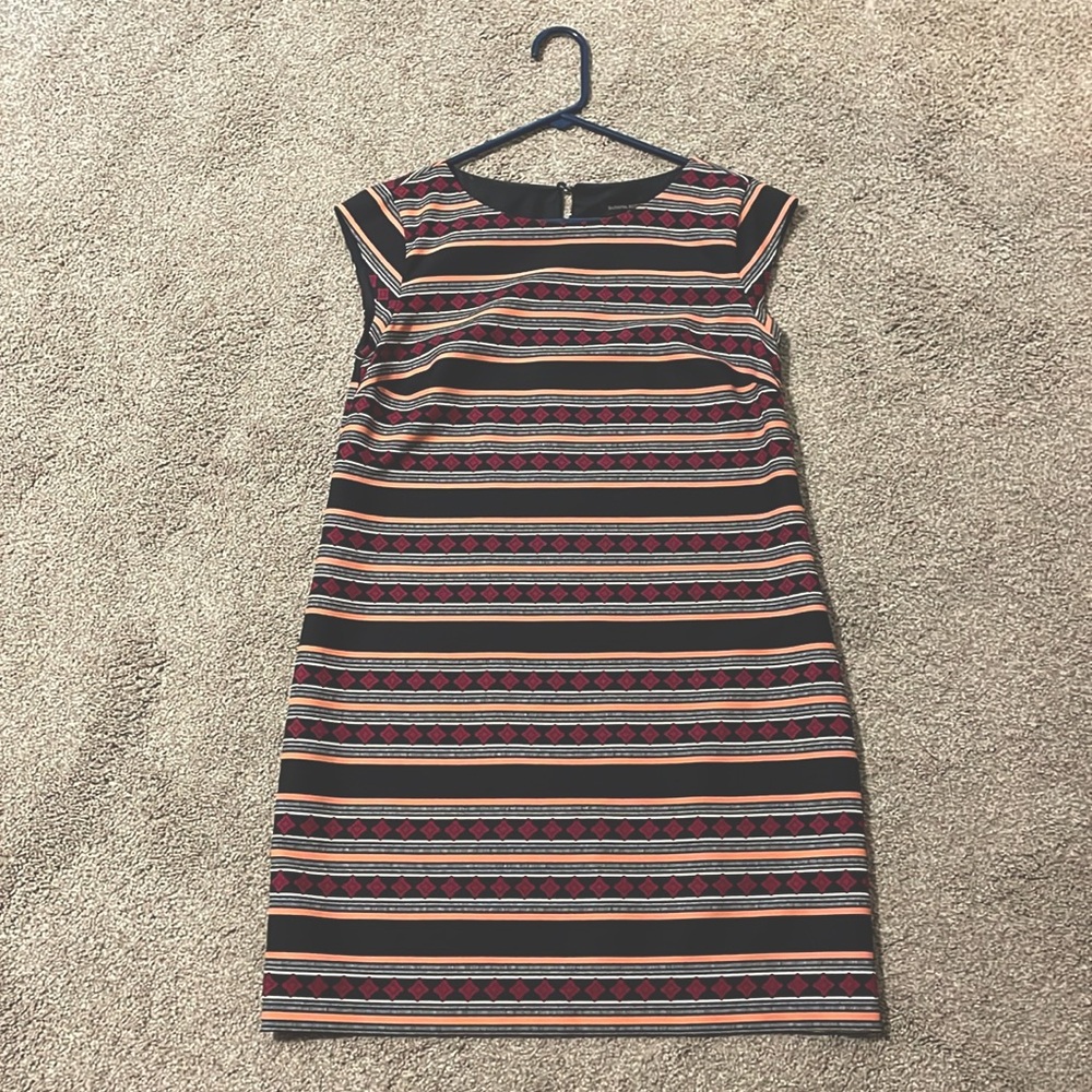 Banana Republic patterned dress.